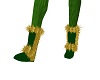 bc's Green Gold Fur Boot