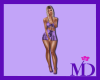 Plaid Skirt Purple RL