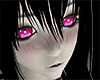 anime eyes pink