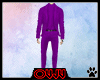Full Blazer Suit Purple