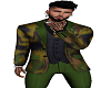 Green suit