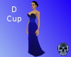 Blue Bridesmaid Gown (D)