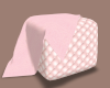 Tufted Pink Pouf