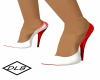 Heels, Red & White