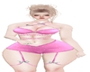 Pink outfit beach