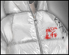 no life white jacket