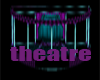 teal purple theatre