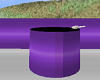 Blk/Purple Cake Table