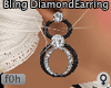 f0h Bling DiamondEarring