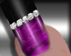 Luvs Purple Nails 