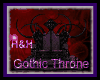 Gothic Couples Throne