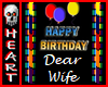 Birthday Board Wife V1