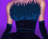 V| Sparky Blue Gown