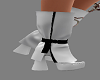 white black boots