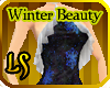 Winter Beauty Black Dres