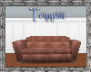 TP58-BrownLeather Couch