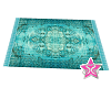 blue maroc rug