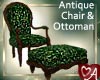 Mari Chair & Ottoman DK