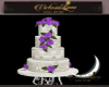 Wedding Purple Cake/SET
