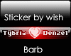 Vip Sticker Tybria heart