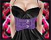 Purple Belted Corset