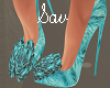 Blue Storm Sky Heels