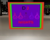 DJ Nights Club Sign