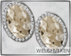 WV: Latte Earrings
