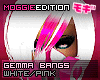 ME|GemmaBangs|White/Pink