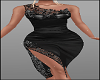 Black Elegant Dress Lace