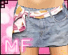 (mf)©  belted pink mini