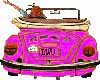 Pink VW Bug