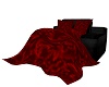 Red & Black Cuddle Chair