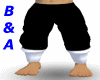 [BA]Medieval Black Pants