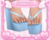 Blue Spring Wedges