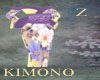 Kimono Yellow Purple