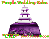*ZD* Purple Wedding Cake
