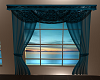 Elegant Teal Curtains