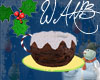 Christmas Pudding Teacup
