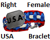 USA Female Bracelet