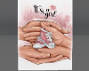 Its A Girl Canvas