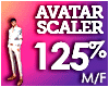 AVATAR SCALER 125%