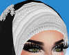K:Black&white Hijab