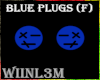 !W BLUE PLUGS (F)