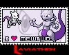I <3 Mew-Two Stamp