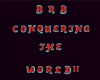 L's World BRB Sign
