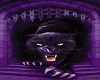 Purple Panther Love Seat