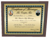*OL Wedding Certificate