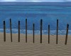 Old Wooden Post Fence