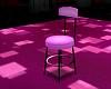 D's Pink Barstool
